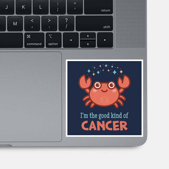 Cancer The Good Kind-None-Glossy-Sticker-WatershipBound