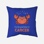 Cancer The Good Kind-None-Removable Cover w Insert-Throw Pillow-WatershipBound