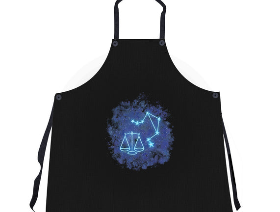 Libra Neon Constellation