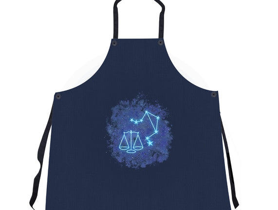 Libra Neon Constellation