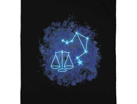 Libra Neon Constellation
