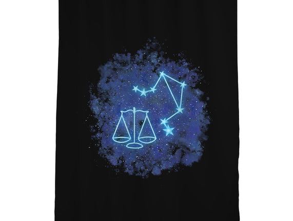 Libra Neon Constellation