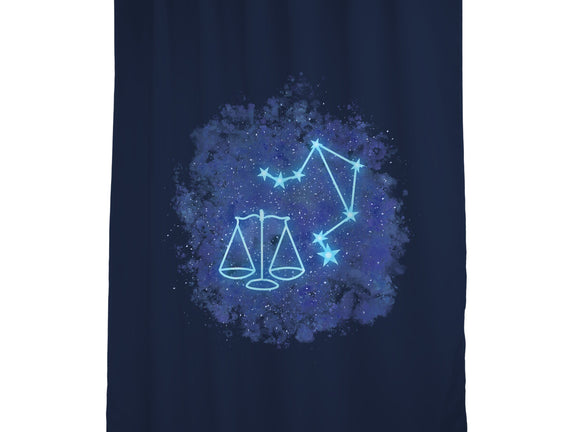 Libra Neon Constellation