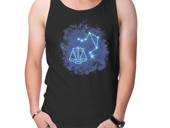Libra Neon Constellation