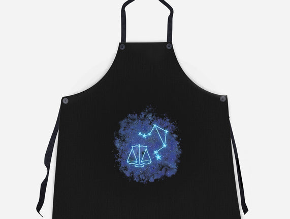 Libra Neon Constellation