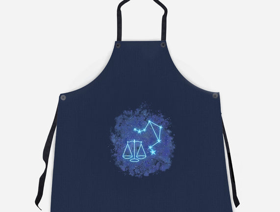 Libra Neon Constellation