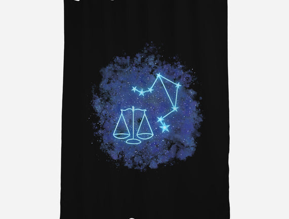 Libra Neon Constellation
