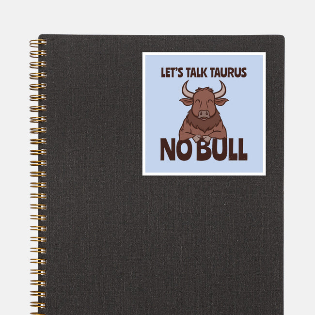 Let’s Talk Taurus-None-Glossy-Sticker-WatershipBound