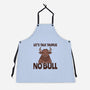 Let’s Talk Taurus-Unisex-Kitchen-Apron-WatershipBound