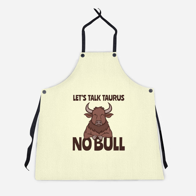 Let’s Talk Taurus-Unisex-Kitchen-Apron-WatershipBound