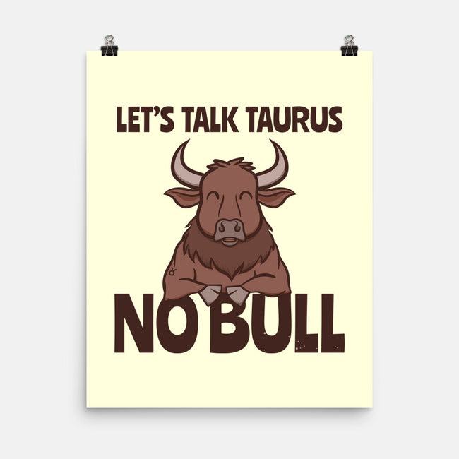 Let’s Talk Taurus-None-Matte-Poster-WatershipBound