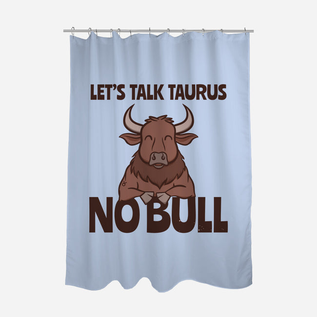 Let’s Talk Taurus-None-Polyester-Shower Curtain-WatershipBound