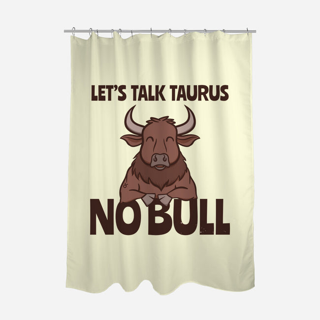 Let’s Talk Taurus-None-Polyester-Shower Curtain-WatershipBound