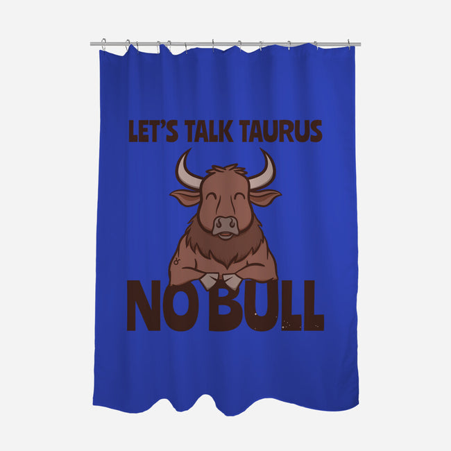 Let’s Talk Taurus-None-Polyester-Shower Curtain-WatershipBound
