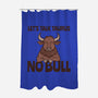 Let’s Talk Taurus-None-Polyester-Shower Curtain-WatershipBound