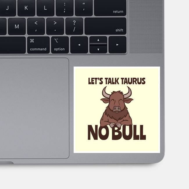 Let’s Talk Taurus-None-Glossy-Sticker-WatershipBound