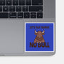 Let’s Talk Taurus-None-Glossy-Sticker-WatershipBound
