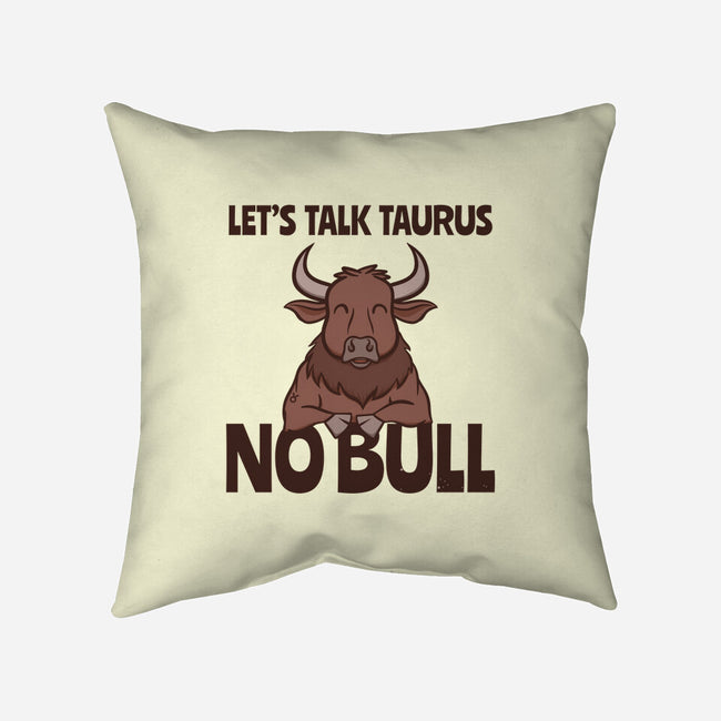Let’s Talk Taurus-None-Removable Cover w Insert-Throw Pillow-WatershipBound