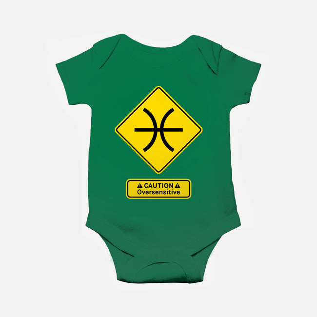 Caution Oversensitive-Baby-Basic-Onesie-imisko