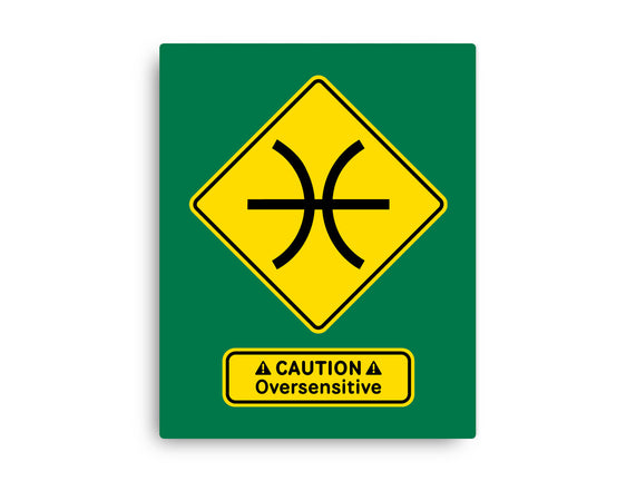 Caution Oversensitive