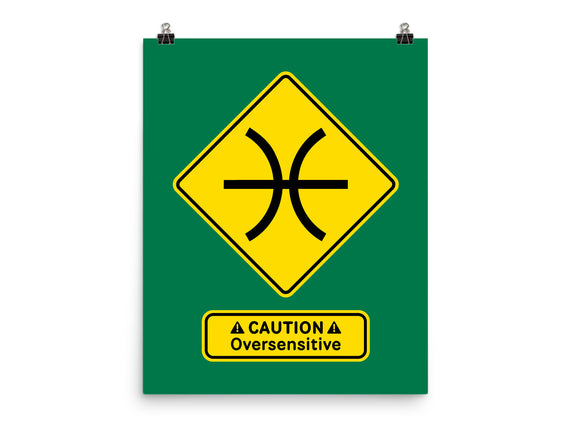 Caution Oversensitive
