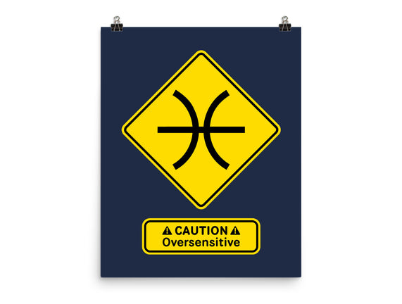 Caution Oversensitive
