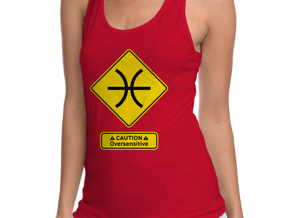 Caution Oversensitive