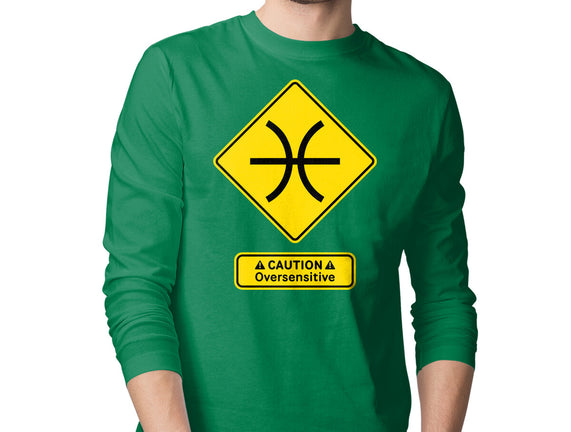 Caution Oversensitive