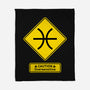Caution Oversensitive-None-Fleece-Blanket-imisko