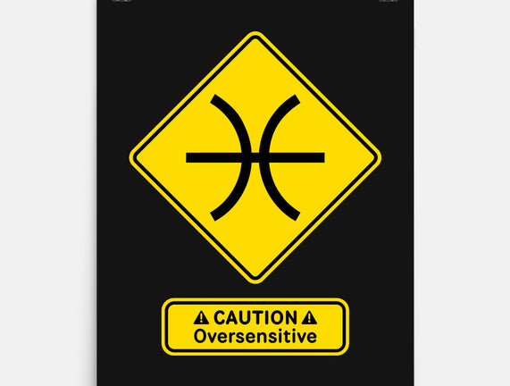 Caution Oversensitive