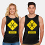 Caution Oversensitive-Unisex-Basic-Tank-imisko