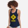 Caution Oversensitive-Womens-Racerback-Tank-imisko