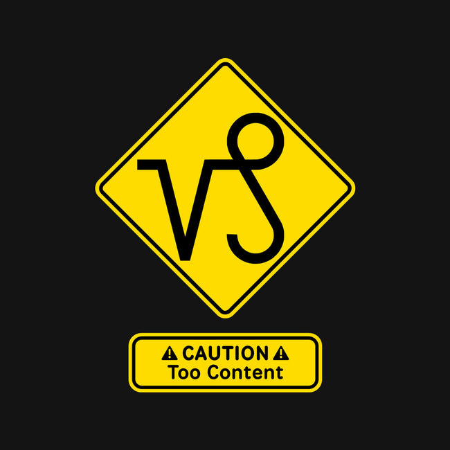 Caution Too Content-None-Fleece-Blanket-imisko