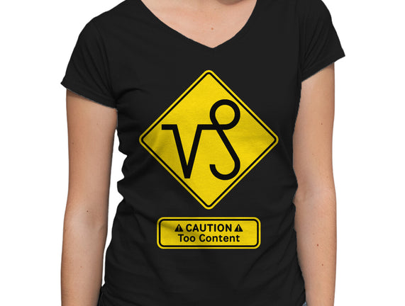 Caution Too Content