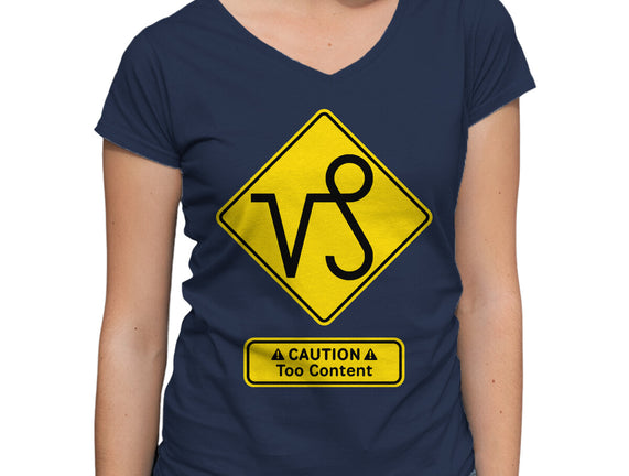 Caution Too Content