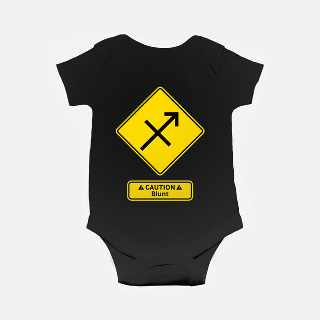 Caution Blunt-Baby-Basic-Onesie-imisko