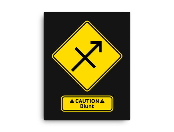 Caution Blunt