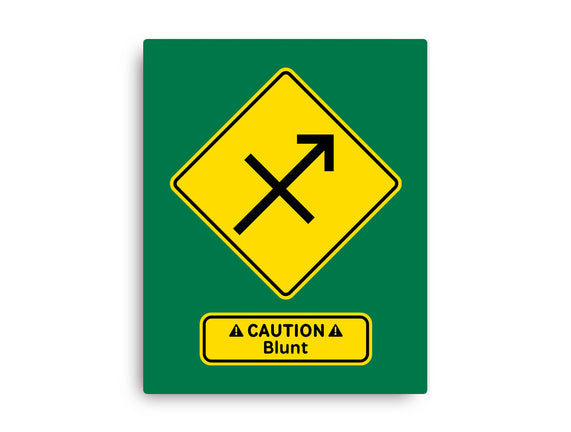 Caution Blunt