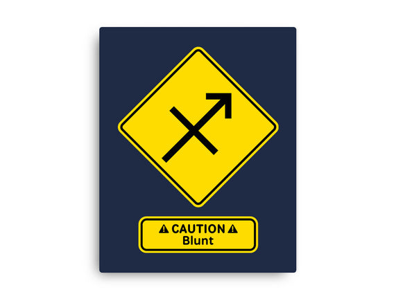 Caution Blunt