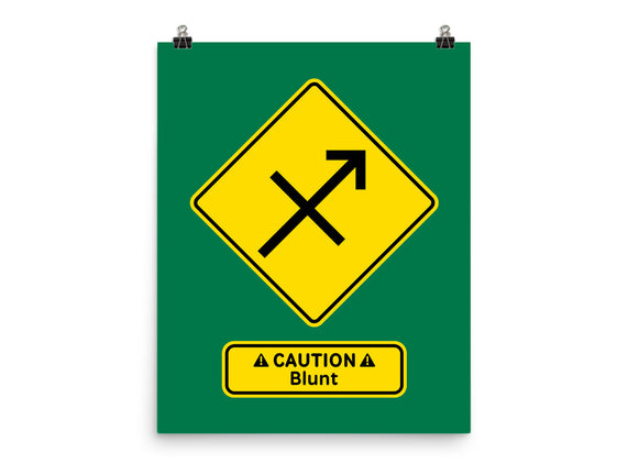 Caution Blunt