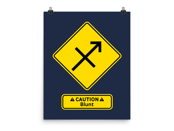 Caution Blunt