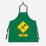 Caution Blunt-Unisex-Kitchen-Apron-imisko