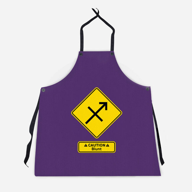 Caution Blunt-Unisex-Kitchen-Apron-imisko
