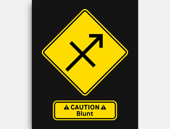 Caution Blunt