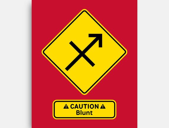 Caution Blunt