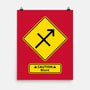 Caution Blunt-None-Matte-Poster-imisko