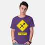 Caution Blunt-Mens-Basic-Tee-imisko