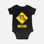 Caution Moody-Baby-Basic-Onesie-imisko