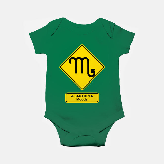 Caution Moody-Baby-Basic-Onesie-imisko
