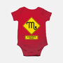 Caution Moody-Baby-Basic-Onesie-imisko